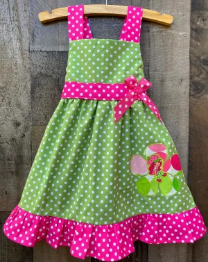 Strawberry Shortcake Polka Dot Dress