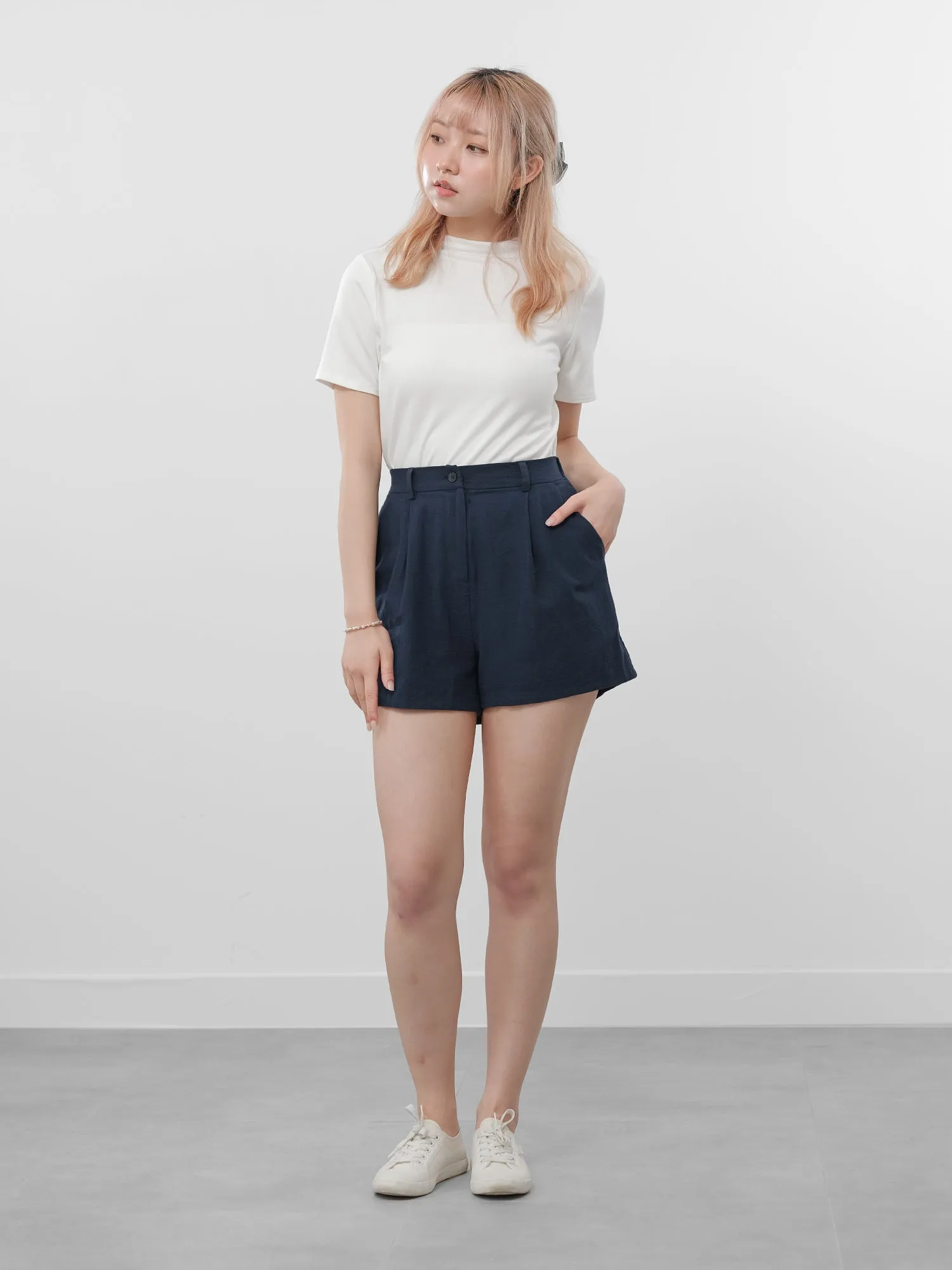 Summer Wide Leg Linen Shorts