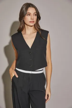 The Alexa Vest- Black