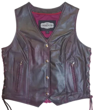 The "Tina" Leather Vest