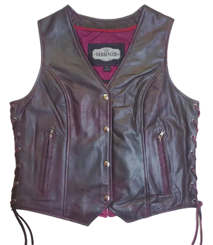 The "Tina" Leather Vest