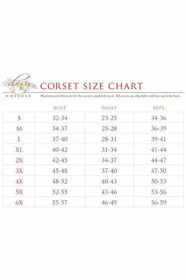 Top Drawer 6 PC Fairytale Princess Corset Costume