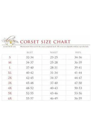 Top Drawer Premium Sequin Witch Corset Costume