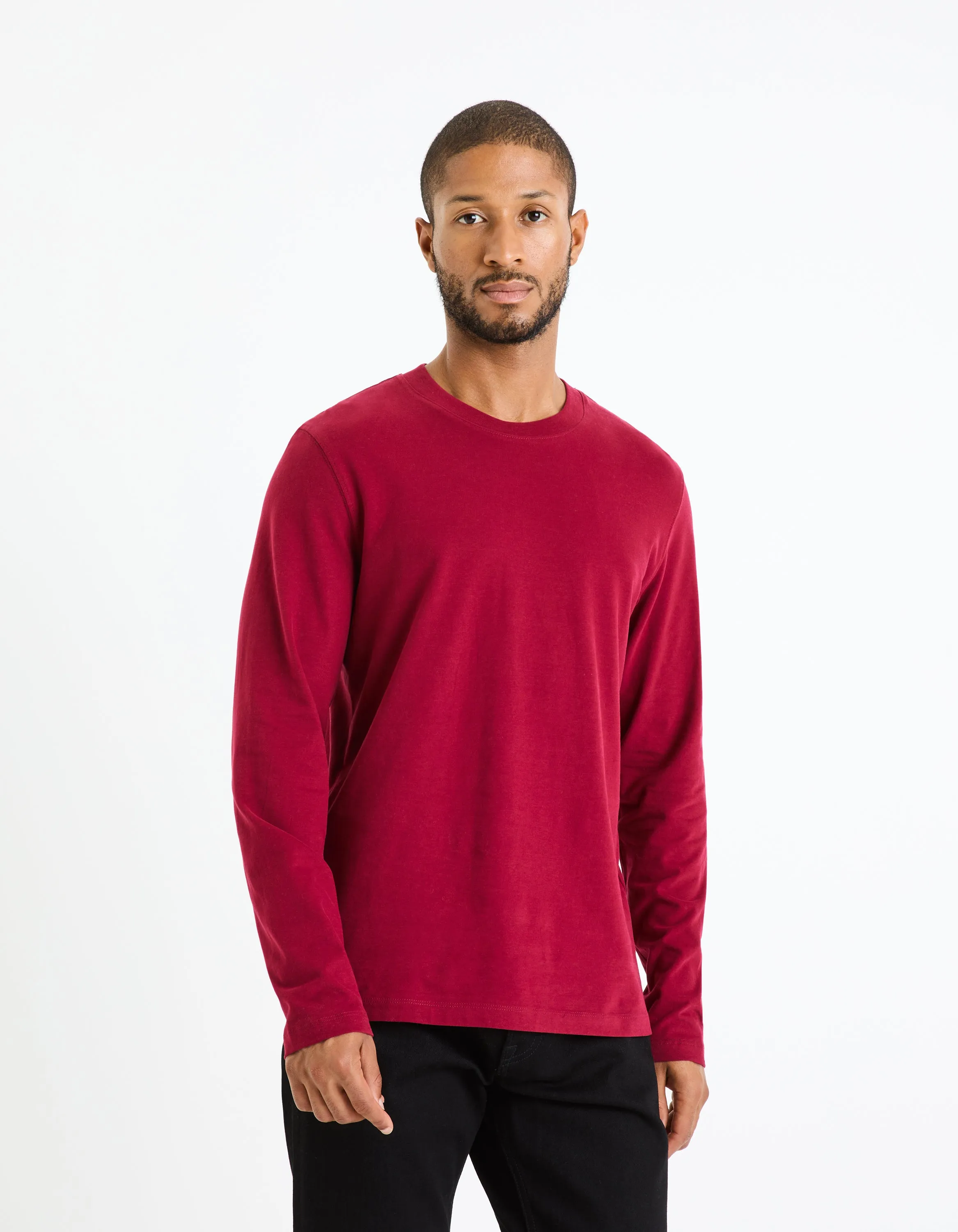 Unisex - Knitted - T-Shirt - Long sleeves - U / V / round neck