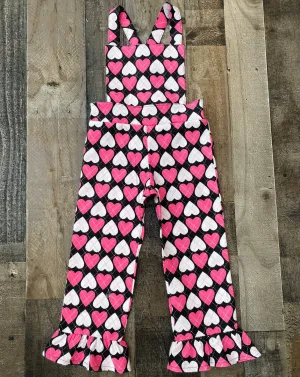 Valentines Day Overalls Outfit