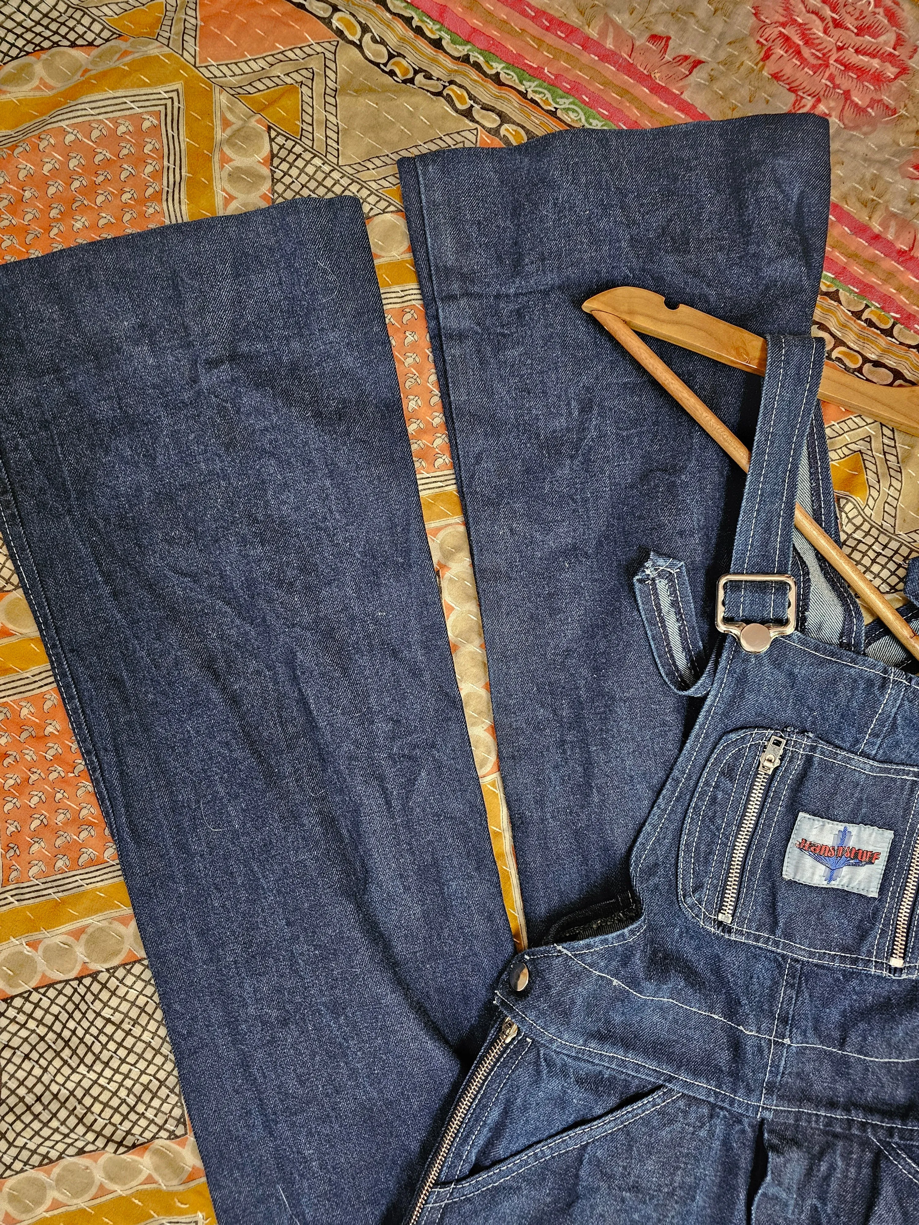 Vintage denim 70s Dunderee Flares size XS/S