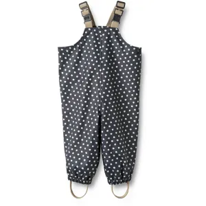 Wheat Rainwear Overall Charlo Ink Dots