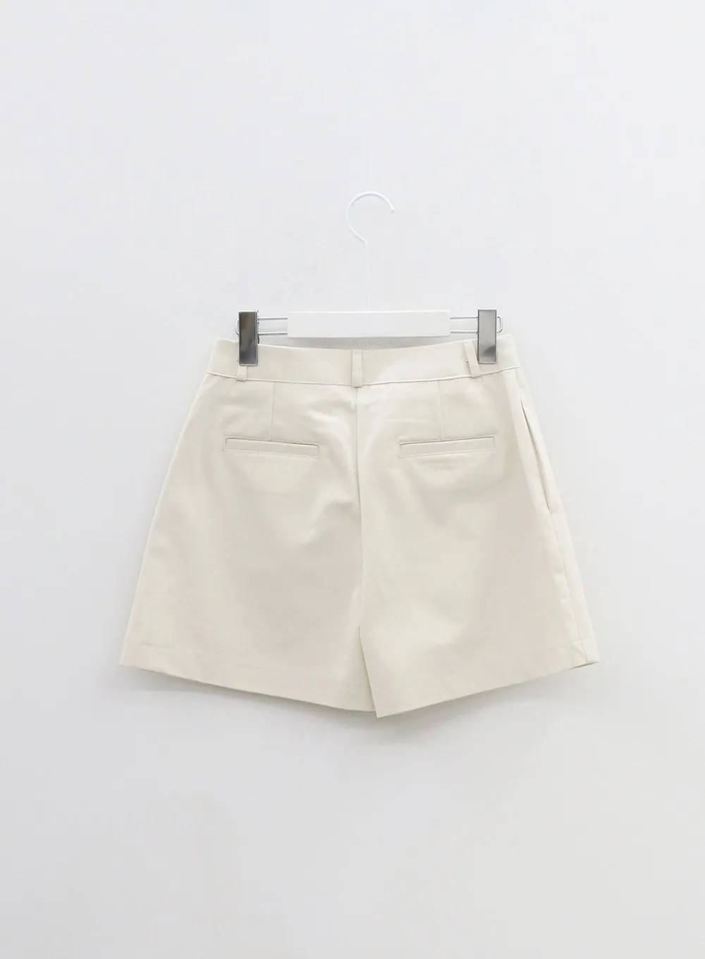 Wide Leg Cotton Shorts OM316