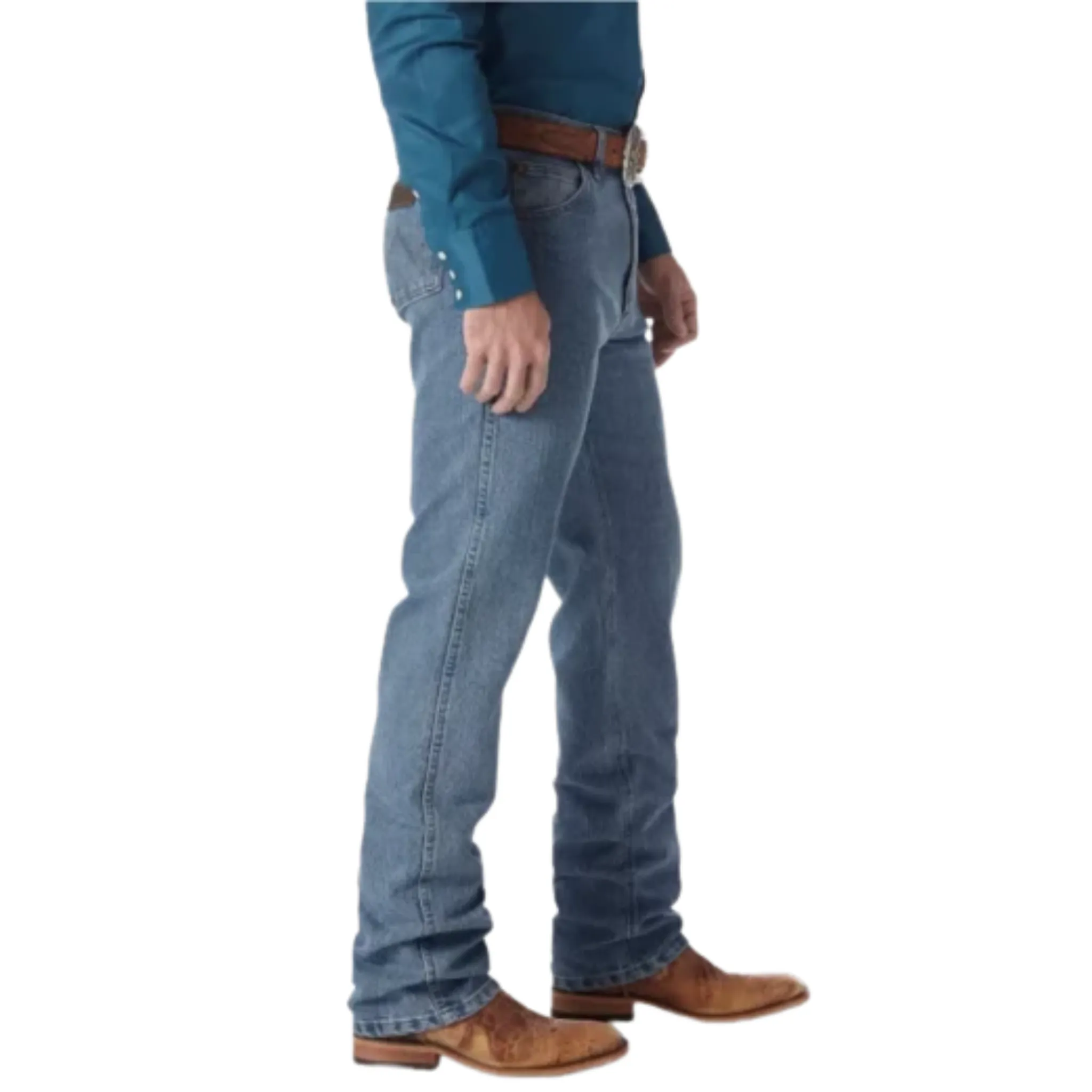 WRANGLER MEN'S PREMIUM PERFORMANCE COWBOY CUT REGULAR FIT JEANS - 47MACSBACSB