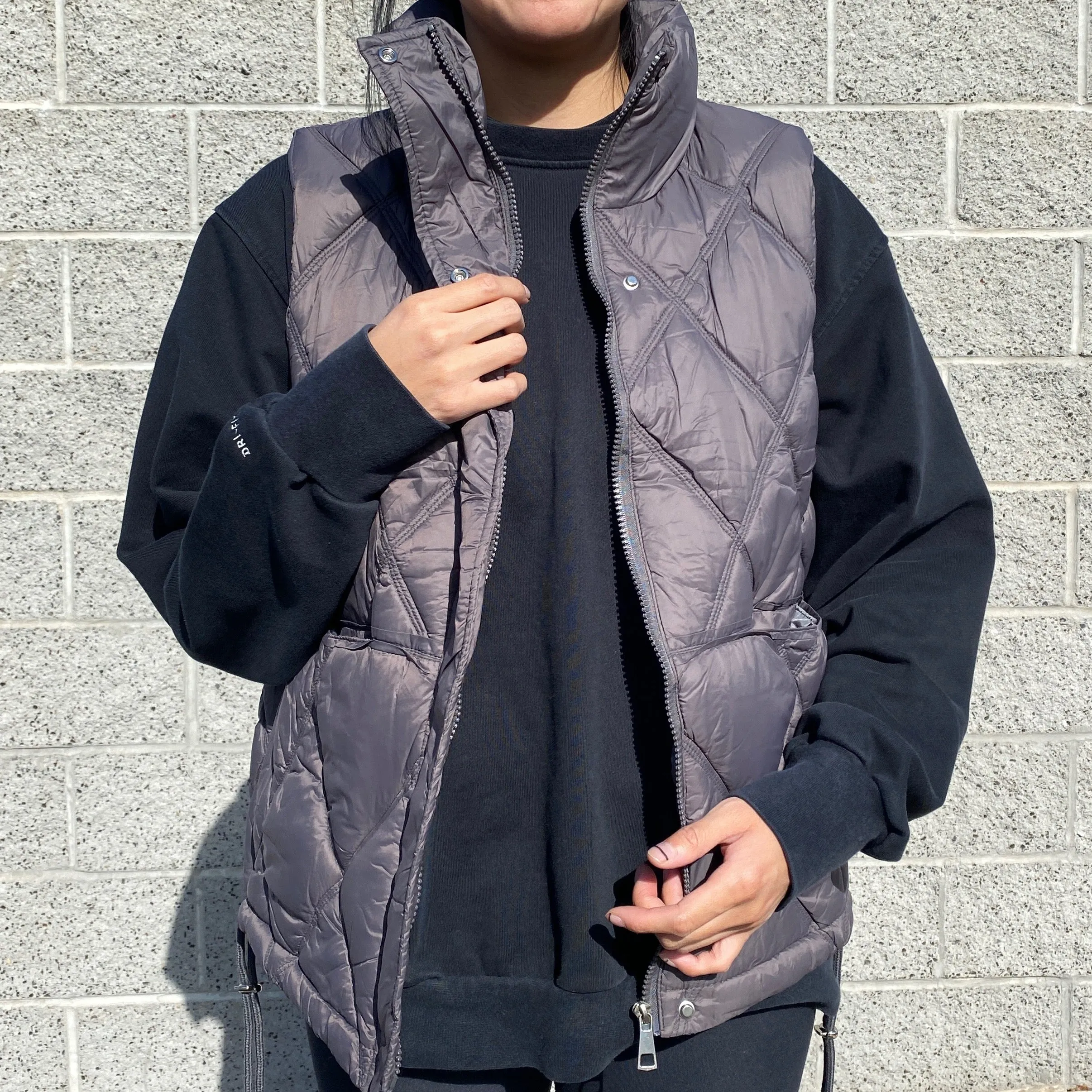 Zip-Up Puffer Vest